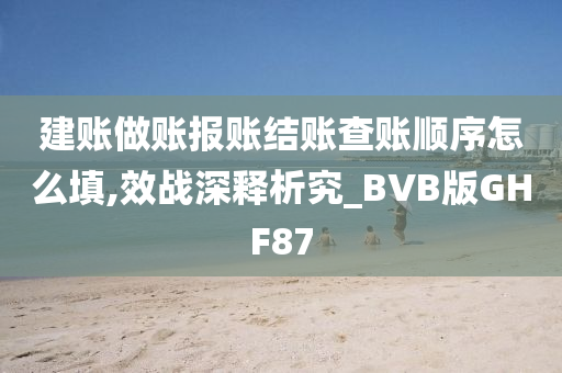 建账做账报账结账查账顺序怎么填,效战深释析究_BVB版GHF87