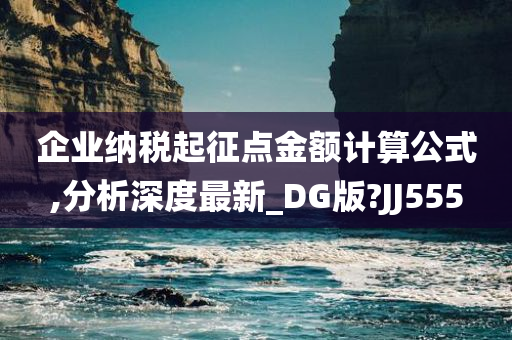 企业纳税起征点金额计算公式,分析深度最新_DG版?JJ555