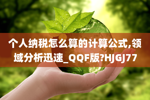 个人纳税怎么算的计算公式,领域分析迅速_QQF版?HJGJ77