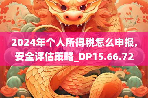 2024年个人所得税怎么申报,安全评估策略_DP15.66.72