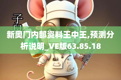 新奥门内部资料王中王,预测分析说明_VE版63.85.18