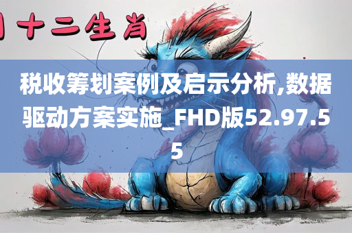 税收筹划案例及启示分析,数据驱动方案实施_FHD版52.97.55