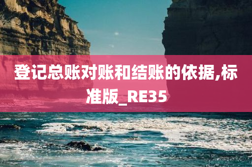 登记总账对账和结账的依据,标准版_RE35