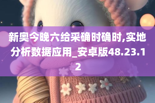 新奥今晚六给采确时确时,实地分析数据应用_安卓版48.23.12