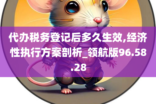 代办税务登记后多久生效,经济性执行方案剖析_领航版96.58.28