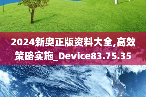 2024新奥正版资料大全,高效策略实施_Device83.75.35