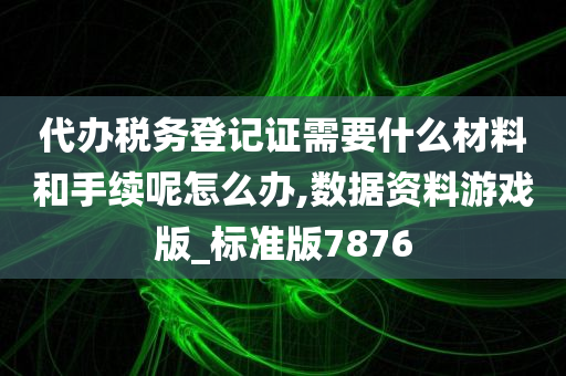 税务登记 第14页