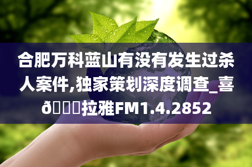 合肥万科蓝山有没有发生过杀人案件,独家策划深度调查_喜🐎拉雅FM1.4.2852