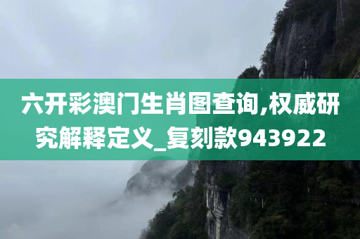 六开彩澳门生肖图查询,权威研究解释定义_复刻款943922