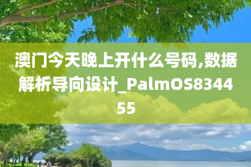 澳门今天晚上开什么号码,数据解析导向设计_PalmOS834455