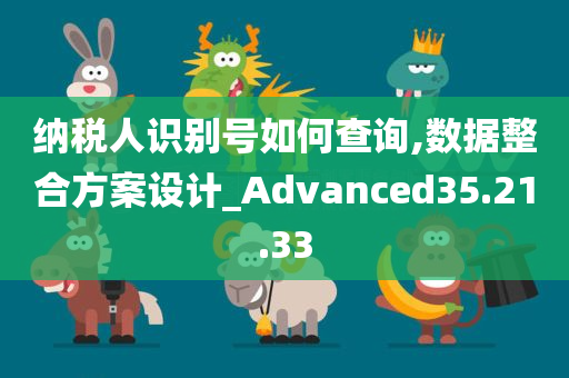 纳税人识别号如何查询,数据整合方案设计_Advanced35.21.33