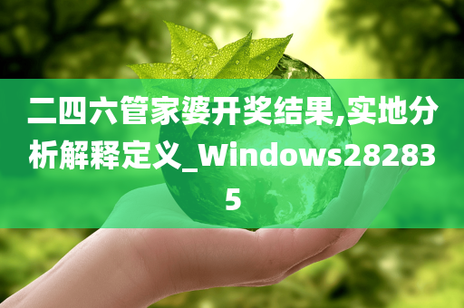 二四六管家婆开奖结果,实地分析解释定义_Windows282835