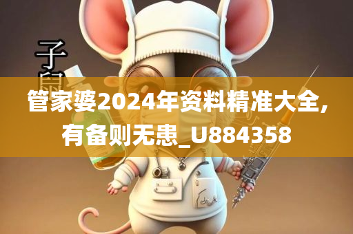 管家婆2024年资料精准大全,有备则无患_U884358