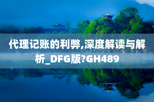 代理记账的利弊,深度解读与解析_DFG版?GH489