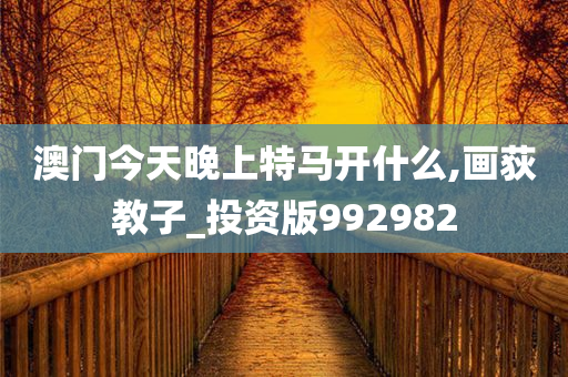 澳门今天晚上特马开什么,画荻教子_投资版992982