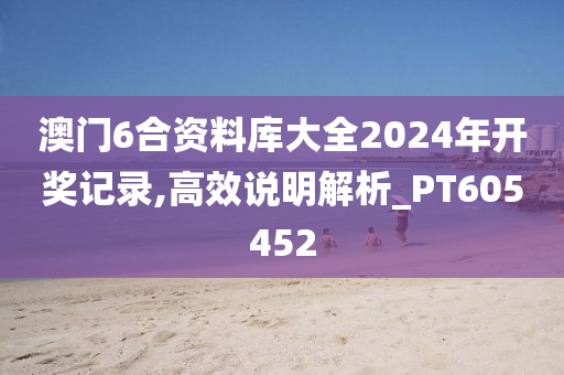 澳门6合资料库大全2024年开奖记录,高效说明解析_PT605452