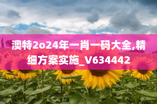 澳特2o24年一肖一码大全,精细方案实施_V634442