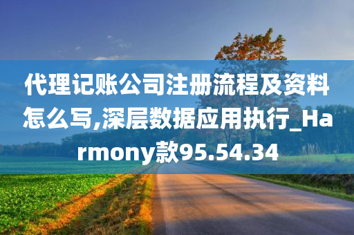 代理记账公司注册流程及资料怎么写,深层数据应用执行_Harmony款95.54.34