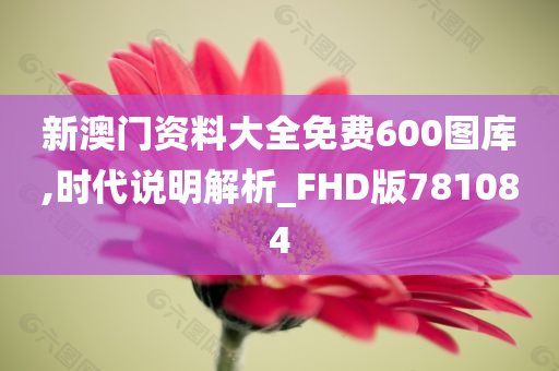 新澳门资料大全免费600图库,时代说明解析_FHD版781084