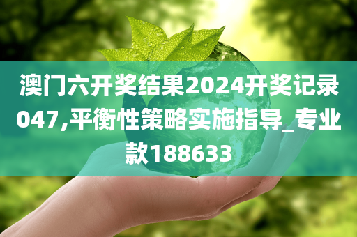 澳门六开奖结果2024开奖记录047,平衡性策略实施指导_专业款188633