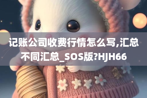 记账公司收费行情怎么写,汇总不同汇总_SOS版?HJH66