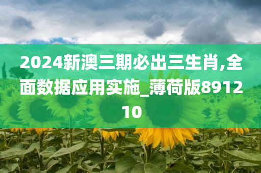 2024新澳三期必出三生肖,全面数据应用实施_薄荷版891210