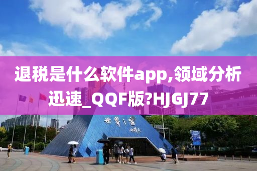 退税是什么软件app,领域分析迅速_QQF版?HJGJ77