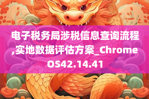 电子税务局涉税信息查询流程,实地数据评估方案_ChromeOS42.14.41