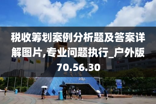 税收筹划案例分析题及答案详解图片,专业问题执行_户外版70.56.30