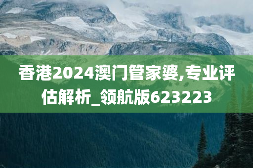 香港2024澳门管家婆,专业评估解析_领航版623223