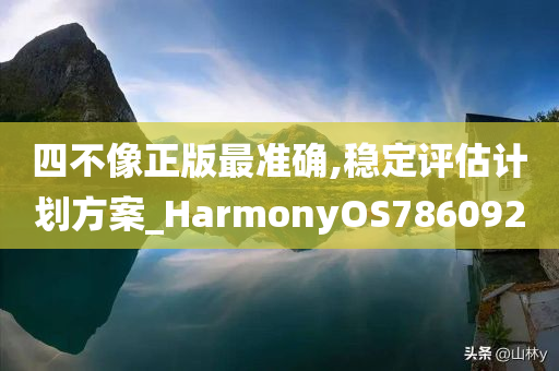 四不像正版最准确,稳定评估计划方案_HarmonyOS786092