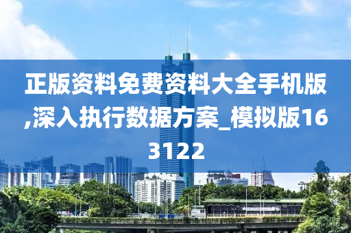 正版资料免费资料大全手机版,深入执行数据方案_模拟版163122