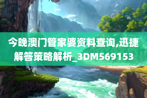 今晚澳门管家婆资料查询,迅捷解答策略解析_3DM569153