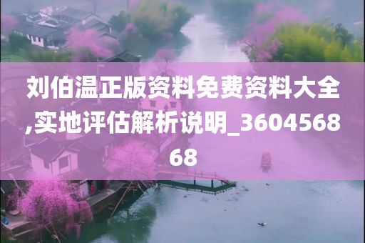 刘伯温正版资料免费资料大全,实地评估解析说明_360456868