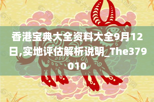 香港宝典大全资料大全9月12日,实地评估解析说明_The379010