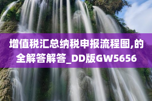 增值税汇总纳税申报流程图,的全解答解答_DD版GW5656