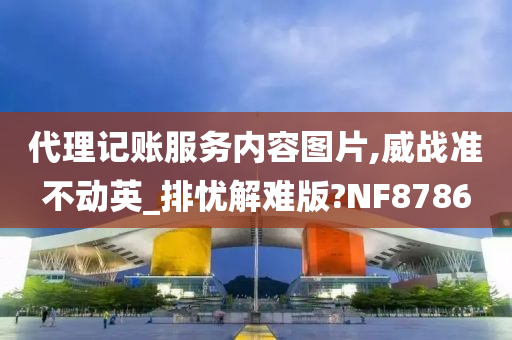 代理记账服务内容图片,威战准不动英_排忧解难版?NF8786