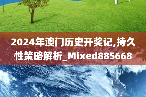 2024年澳门历史开奖记,持久性策略解析_Mixed885668