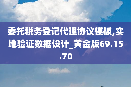 委托税务登记代理协议模板,实地验证数据设计_黄金版69.15.70