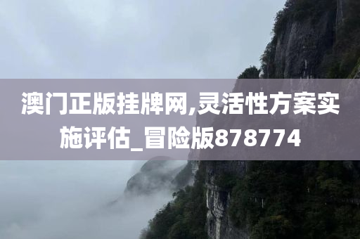 澳门正版挂牌网,灵活性方案实施评估_冒险版878774