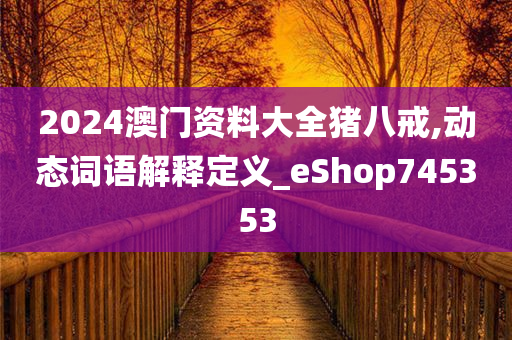 2024澳门资料大全猪八戒,动态词语解释定义_eShop745353