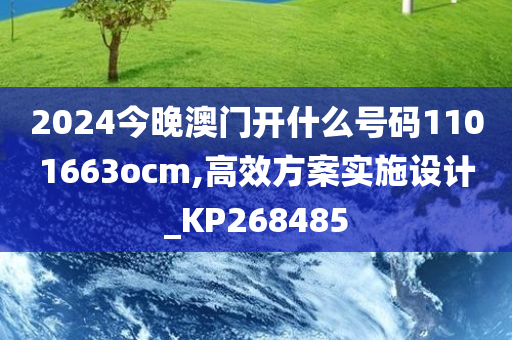 2024今晚澳门开什么号码1101663ocm,高效方案实施设计_KP268485