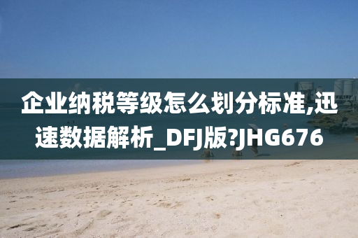 企业纳税等级怎么划分标准,迅速数据解析_DFJ版?JHG676