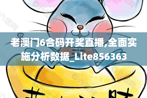 老澳门6合码开奖直播,全面实施分析数据_Lite856363