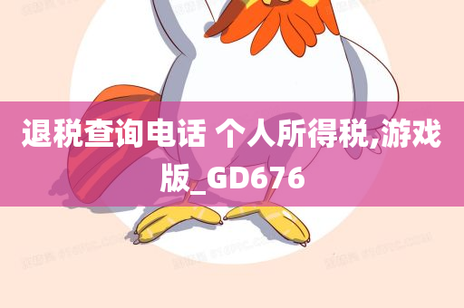 退税查询电话 个人所得税,游戏版_GD676