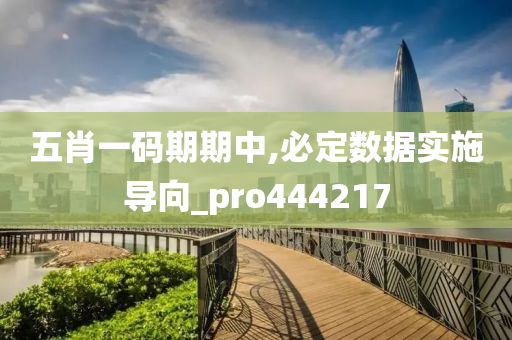 五肖一码期期中,必定数据实施导向_pro444217