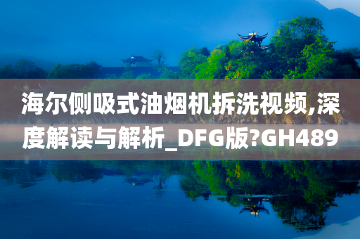 海尔侧吸式油烟机拆洗视频,深度解读与解析_DFG版?GH489