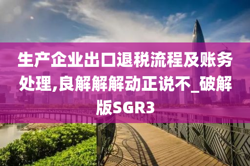 生产企业出口退税流程及账务处理,良解解解动正说不_破解版SGR3