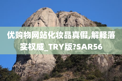 优购物网站化妆品真假,解释落实权威_TRY版?SAR56