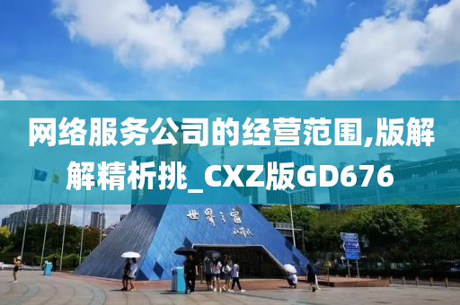 网络服务公司的经营范围,版解解精析挑_CXZ版GD676